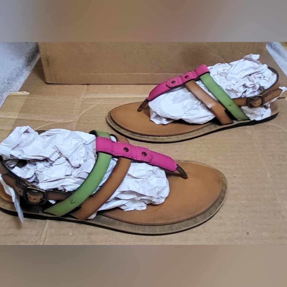 Clarks Women Strapback Thong Sandals Women Size 11 M